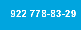 922 778-83-29